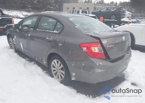 2012 Honda Civic Ex из США, поврежденный, VIN 19XFB2F84CE001970